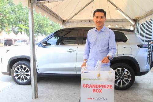 Suzuki menyediakan test drive dengan hadiah menarik di GIIAS 2024 (foto/ist)